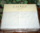 Flat 100 Cotton Embroidery Queen Sheet Lauren Whitehall 200 Cream Ralph Flat 100 Cotton Embroidery Queen Sheet Lauren Whitehall 200 Cream Ralph