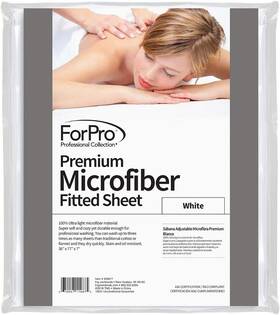 309677 For Pro Forpro Professional Collection Premium Microfiber Fitted Sheet Ultra-light Sta 309677 For Pro Forpro Professional Collection Premium Microfiber Fitted Sheet Ultra-light Sta