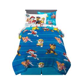 6a3158 Franco Paw Patrol Kids Bedding Super Soft Comforter And Sheet Set With Sham 5 Piece