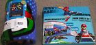 Franco Manufacturing Co Mario Kart 7 Grand Prix Twin Sheet Set 3pc And Super Plush Throw Blanket 073558678595