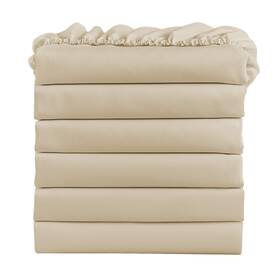 B0d3dshvz5 Freshculture King Fitted Sheets Bulk 6-pack Deep Pocket Soft Microfiber Beddin