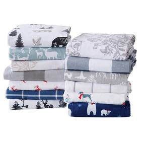 Gb20390 Freshfolds King Sheet Set Turkish Cotton Machine Wash 4-pcs Gray December Frost