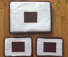 1000.00 Frette Color 2 Sterlet Additional Shams Set White Sheet King