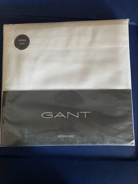 851006217 Gant Sateen Double Bottom Sheet King 260x260 - White Please Read
