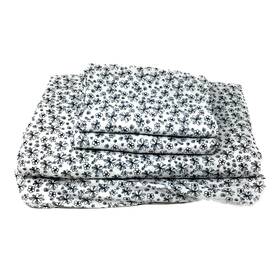 Get It Together 844178016094 Full Size Sheet Set Black And White Flowers Cool Summer Lightweight Floral 4pc Get It Together 844178016094 Full Size Sheet Set Black And White Flowers Cool Summer Lightweight Floral 4pc