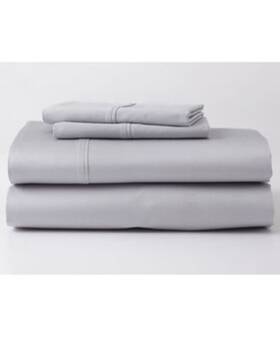 Ghost 810000330317 Ghostbed King Cooling Supima Cotton And Tencel Luxury Sheet Set 6 Piece Gray