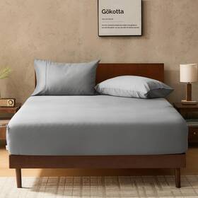 Gokotta 602581330035 Bamboo Rayon Sheet Queen Set - Super Soft Cooling With 4 Elastic Corner