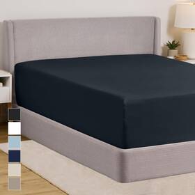 Gorilla Grip 840316707831 Fitted Sheets Stay In Place Full Size Bottom Bed Sheet Deep Pocket Mattress