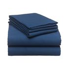 Gram Solid 160 Cotton Bed Set Bedding Cadet Flannel Queen 100 Blue Sheet