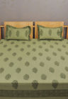 Bst01292 Green Tapestry Bedspreads Rajrang Vintage Floral Sheets King Flat