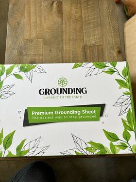 Grounding Well 313088291261 Queen Fitted Sheet With Silver Fiber For Enhanced Sleep Wellness Grounding Well 313088291261 Queen Fitted Sheet With Silver Fiber For Enhanced Sleep Wellness