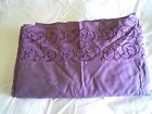 H198223 Leah Northern Nights 120 Plum Embroidered California King Flat Fitted Sheet Set H198223 Leah Northern Nights 120 Plum Embroidered California King Flat Fitted Sheet Set