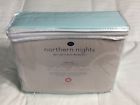 H212984 Northern Nights Queen Sheets Supima Cotton Seaglass
