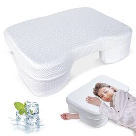 Haikfoam 768825168632 Side Sleeper Pillow With Arm Holes King U.s. Standard White Haikfoam 768825168632 Side Sleeper Pillow With Arm Holes King U.s. Standard White