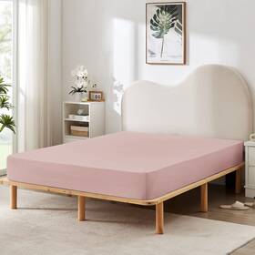 B0bxcqy8t7 Hbhlfz Full Fitted Sheet 54 Inch X75 Deep Pocket Soft Breathable Wrinkle-resistan