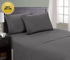 Hc Collection Bed Sheet Pillowcase Set Hotel Luxury 1800 Series Egyptian Quali 735201971858