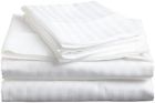 Hc Collection Hotel Luxury Bed Sheet Set Wrinkle And Fade Resistant Queen White Bedding 735201970035