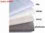 Hc433 Microcotton Queen Sheet Collection Hotel Striped 700 Tc Set White