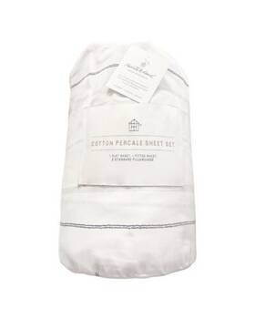 215441 Hearth & Hand And Magnolia Queen Size Sheets White Black Silver Gold 215441 Hearth & Hand And Magnolia Queen Size Sheets White Black Silver Gold