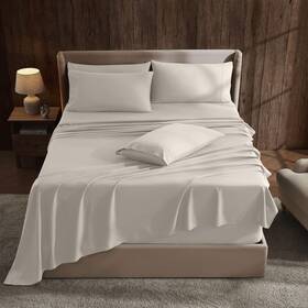 Harbor-216pc-txl-linen Hearth & Harbor Vend And Extra Deep Pocket Sheet Sets Luxury Soft Twin Xl Size Linen