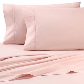 Heartland 444600404644 Homegrown Twin Xl Fitted Sheet 325 Thread Count Cotton Percale Pink