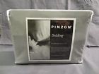 400tcount Hem Pleated Egyptian Queen Sterling Duvet Pinzon Cotton 100 Set- Full