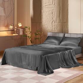 Hengweitext 774829210147 Hengwei Satin Sheet Set Full Size 4 Piece Breathable And Cooling Si Hengweitext 774829210147 Hengwei Satin Sheet Set Full Size 4 Piece Breathable And Cooling Si