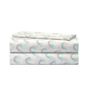Heritage Kids 784857842401 3 Piece Sheet Set Rainbow Print Twin Heritage Kids 784857842401 3 Piece Sheet Set Rainbow Print Twin