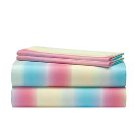 Heritage Kids 784857842432 Rainbow Ombre Full 4-piece Sheet Set