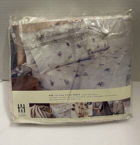 Hillard & Hanson 085989455966 Vintage And Brand Cal King Fitted Sheet Mervyn S - 100% Cotton