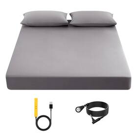 Qljh152 Hllbll Grounding Sheet 90% Organic Cotton 10% Pure Silver Fitted Grounded Sh