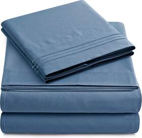 Hogar 313049662697 Home - King Size Bed Sheet Set Luxurious Feeling 2000 Breathable And Cooling