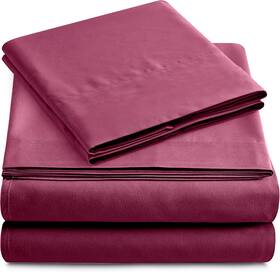 Hogar 705353459818 Home - Full Size Bed Sheet Set Luxurious Feeling 2000 Breathable And Cooling Hogar 705353459818 Home - Full Size Bed Sheet Set Luxurious Feeling 2000 Breathable And Cooling