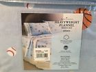 Home Classics 4pc Heavyweight Flannel Sports Sheet Set Queen Size New In Bag 400940630501 Home Classics 4pc Heavyweight Flannel Sports Sheet Set Queen Size New In Bag 400940630501