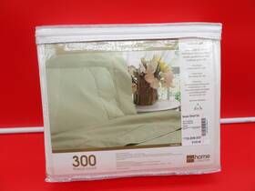 Home Collection 232008130912 300 Thread Count Queen Egyptian Cotto Bed Sheet Set-white- Org 120.00