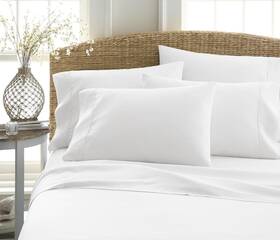Home Collection 813538020842 Ienjoy Bed Sheet Set Ultra Soft 6 Piece White Size Queen Home Collection 813538020842 Ienjoy Bed Sheet Set Ultra Soft 6 Piece White Size Queen