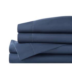 Fs3023s500q0e04 Home Decorators Collection Sheet Set Queen 4-piece Cotton Sateen Midnight Blue Fs3023s500q0e04 Home Decorators Collection Sheet Set Queen 4-piece Cotton Sateen Midnight Blue