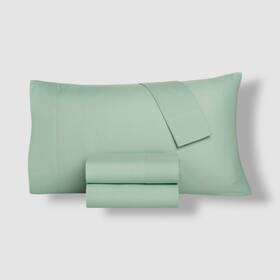 Home Design 081806792665 Green Easy Care Solid Microfiber 3-pc. Sheet Set Twin Home Design 081806792665 Green Easy Care Solid Microfiber 3-pc. Sheet Set Twin