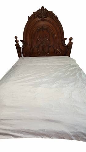 Home Expressions 93677 Twin Xl Flat Sheet Light Blue 66x102 Polyester Dorm Bedding