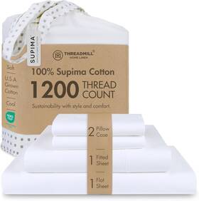 Home Linen 445006610670 Luxury Supima Queen Sheet Set 1200 Thread Count 100% Cotton Sheets For Si Home Linen 445006610670 Luxury Supima Queen Sheet Set 1200 Thread Count 100% Cotton Sheets For Si