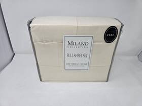 Home Sweet Dreams 678311444501 Milano Collection 4 Pc Set Size Full - Beige