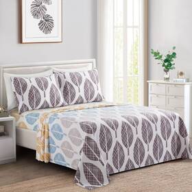 Hong And Arts Inc. 628594005432 Marina Decoration Soft Silky Deep Pocket Rich Printed Rayon From Bamboo All