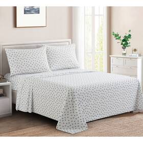 Hong And Arts Inc. 628594011655 Marina Decoration Printed 600 Thread Count Soft Deep Pocket