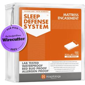Sdsm03k9 Hospitology Products Mattress Encasement - Zippered Bed Bug Dust King White Sdsm03k9 Hospitology Products Mattress Encasement - Zippered Bed Bug Dust King White