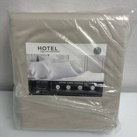 Hotel 840708183816 New 7 Piece Sheet Set Split King 800 Thread Count Beige Tan