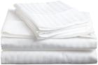Hotel Bed Sheet Set Dobby Striped Soft Comforters Beddings Laundry Queen 717109814291 Hotel Bed Sheet Set Dobby Striped Soft Comforters Beddings Laundry Queen 717109814291