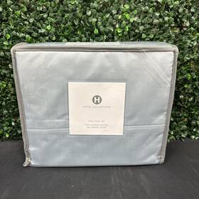 Hotel Collection 194137219753 680 Thread Count Cotton King Sheet Set Aleutian Blue