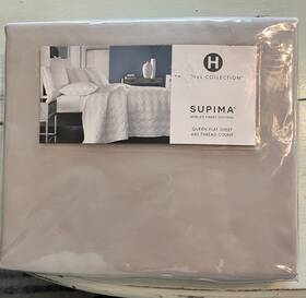 68p19qnfl Hotel Collection Supima 680 Thread Count Queen Flat Sheet 92 Inch X 108 Palladium