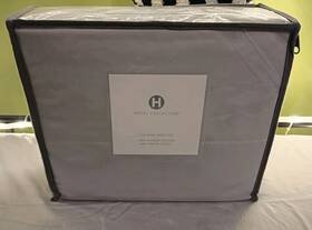 Hotel Collection 766390302031 680 Tc 100% Supina Cotton Cal King Sheet Set Palladium