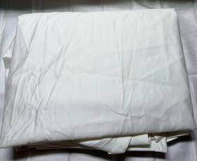 Hotel Collection 766390313662 Cotton Queen Flat Sheet Ivory Hotel Collection 766390313662 Cotton Queen Flat Sheet Ivory
